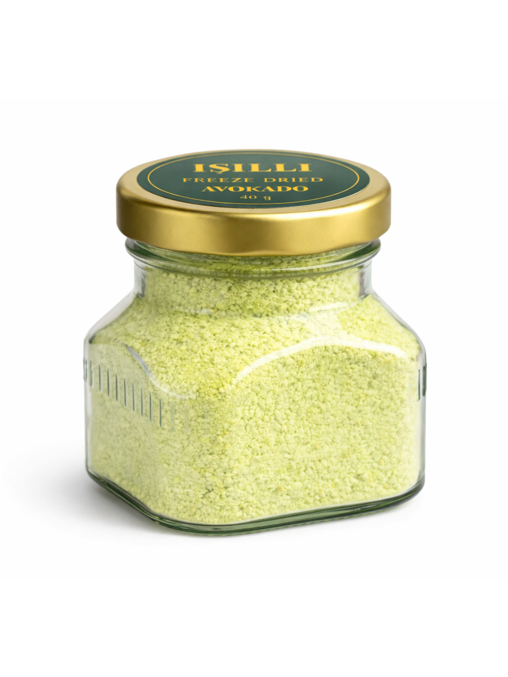 Freeze Dried Avokado Tozu 40 g – %100 Doğal, Katkısız, Yüksek Besin Değerli