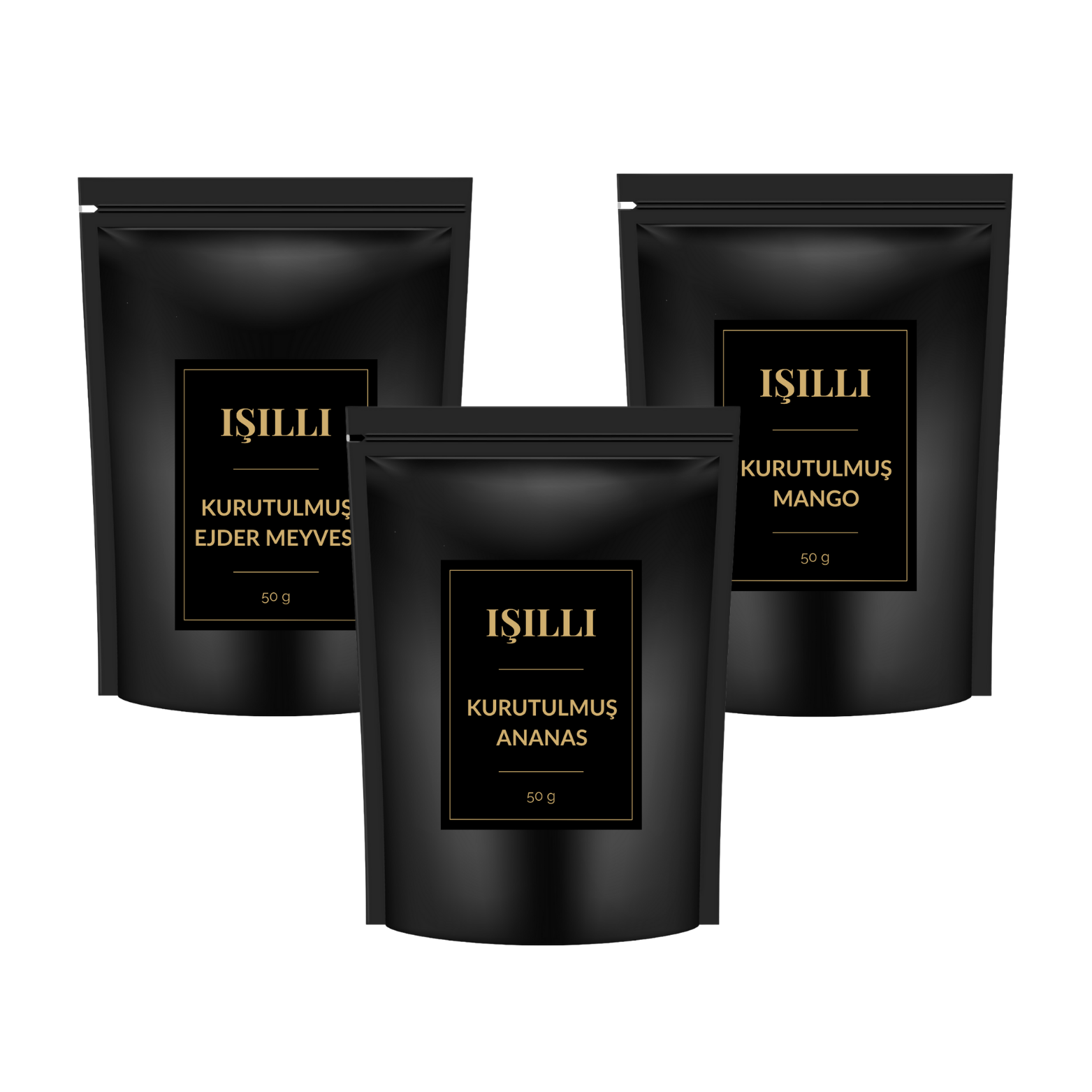 Tropikal Tanışma Paketi 3'lü set (Mango, Ananas, Ejder M.)