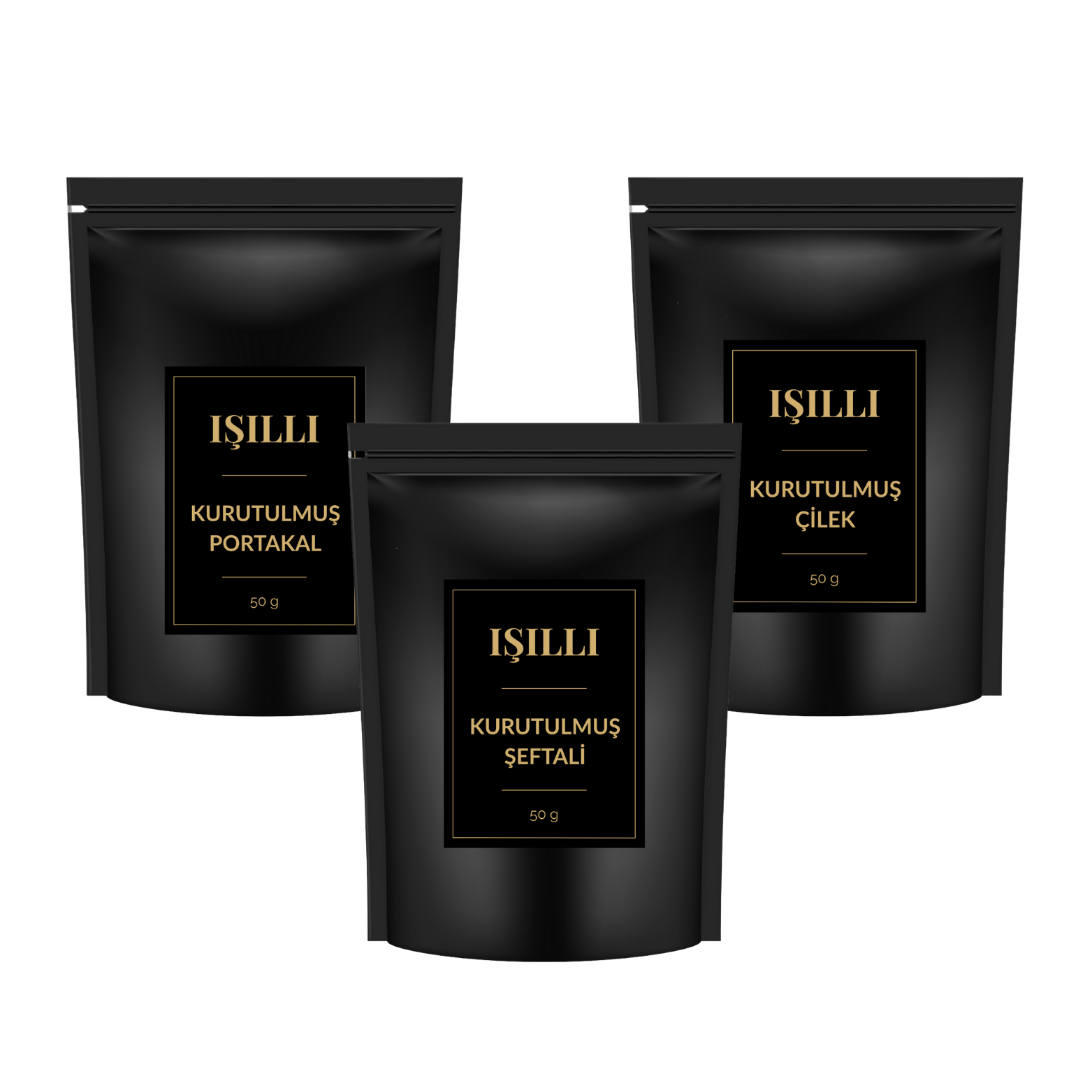 Tanışma Paketi 3'lü set (Şeftali, Portakal, Çilek)