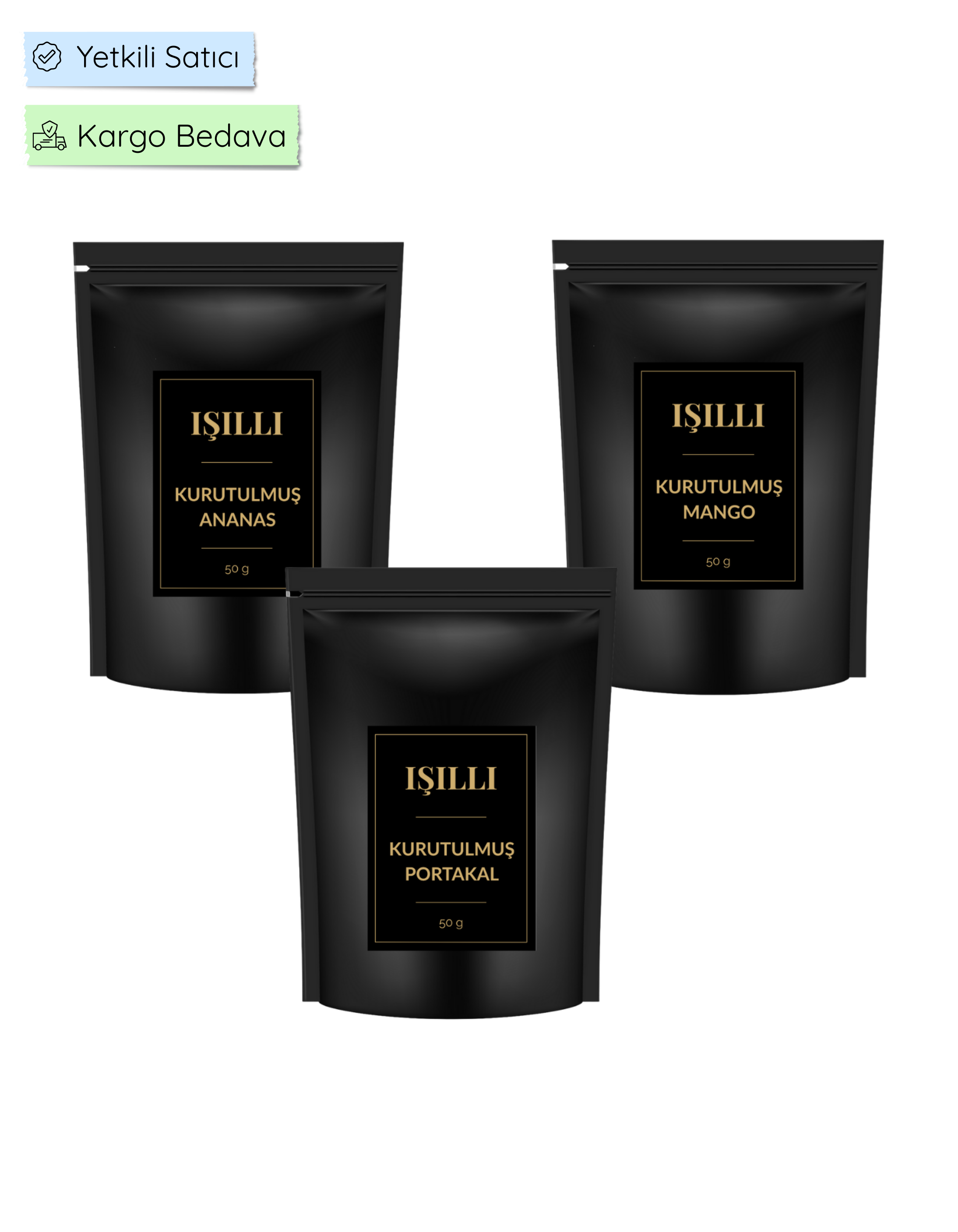 Premium Tropikal Meyve Seti – 3’lü Gurme Deneyim