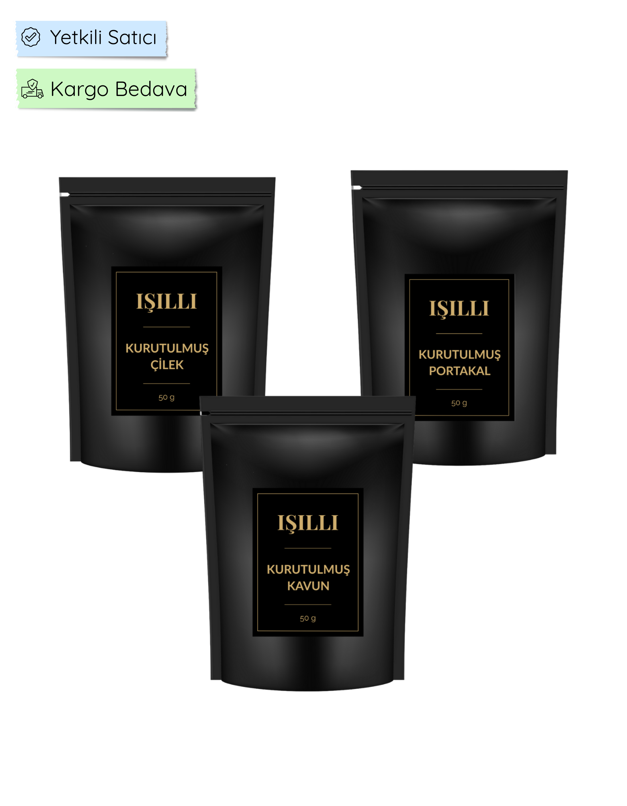 Gurme Meyve Tanışma Seti – 3 Farklı Lezzet (Kavun, Portakal, Çilek)